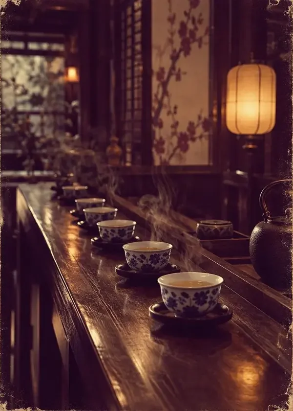 花开茶馆 - 一间小茶馆,收留了整座城里最会说谎的人。 黄豆短剧热播短剧《花开茶馆》封面缩略图